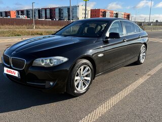 2013 BMW 5 серии Long 520Li VI (F10/F11/F07), чёрный, 1960000 рублей, вид 2