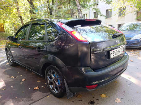 2006 Ford Focus II, чёрный, 348888 рублей, вид 4