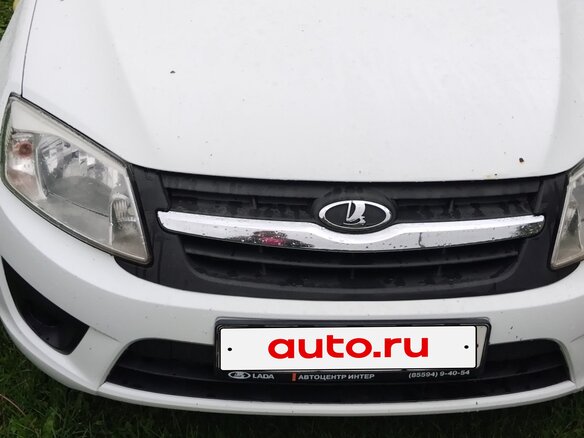 2017 Lada (ВАЗ) Granta I, белый, 290000 рублей - вид 1