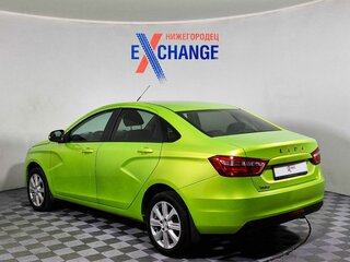 2016 Lada (ВАЗ) Vesta I, зелёный, 719000 рублей, вид 5