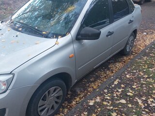 2016 Lada (ВАЗ) Granta I, серебристый, 350000 рублей, вид 2
