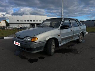 2005 Lada (ВАЗ) 2115, серебристый, 85000 рублей, вид 1