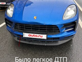 2020 Porsche Macan I Рестайлинг, синий, 5000000 рублей, вид 4