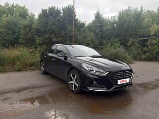 2018 Hyundai Sonata VII (LF) Рестайлинг, чёрный, 1750000 рублей, вид 2