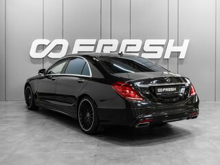 2016 Mercedes-Benz S-Класс 500 VI (W222, C217), чёрный, 2950000 рублей, вид 2