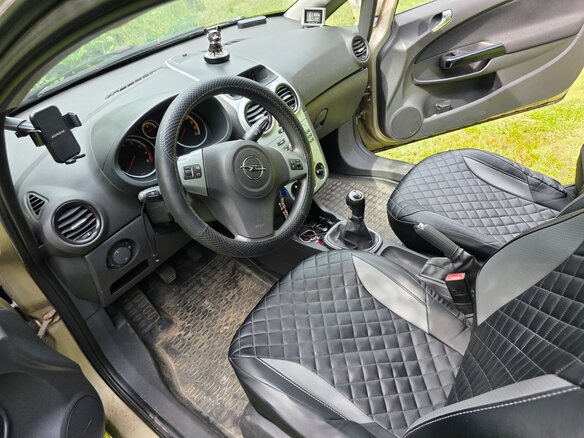 2008 Opel Corsa D, бежевый, 300000 рублей - вид 9