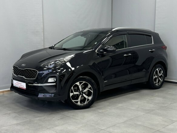2020 Kia Sportage IV Рестайлинг, чёрный, 2390000 рублей