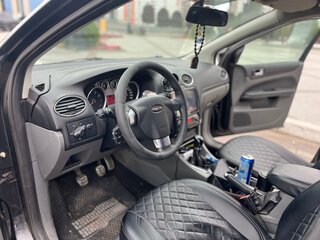 2008 Ford Focus II Рестайлинг, чёрный, 480000 рублей, вид 5