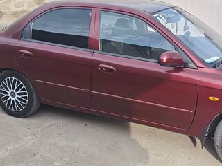 2007 Kia Spectra I Рестайлинг 2, красный, 380000 рублей, вид 4