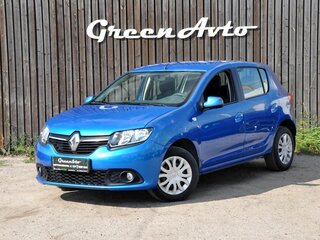 2014 Renault Sandero II, синий, 670000 рублей, вид 1