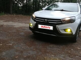 2019 Lada (ВАЗ) Vesta SW Cross I, белый, 1250000 рублей, вид 2