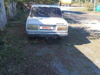 2005 Lada (ВАЗ) 2107, белый, 55000 рублей, вид 4