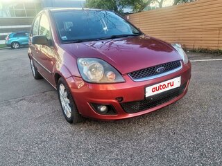 2007 Ford Fiesta Mk5, красный, 395000 рублей, вид 3