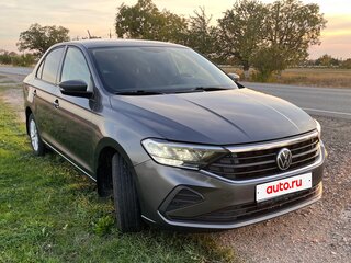 2021 Volkswagen Polo VI, серый, 1625000 рублей, вид 4