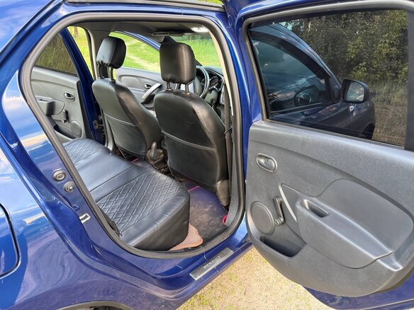 2014 Renault Logan II, синий - вид 22