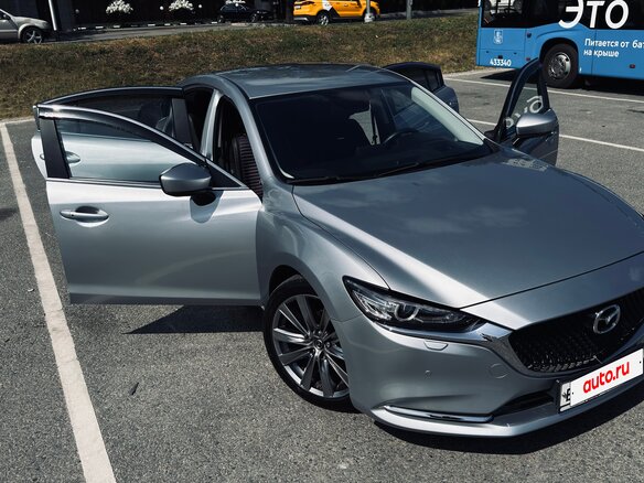 2019 Mazda 6 III (GJ) Рестайлинг 2, серый, 2750000 рублей - вид 8