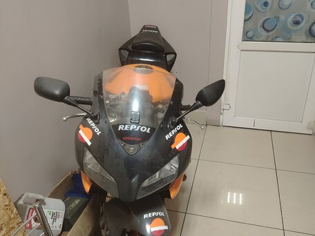 2005 Honda CBR 1000 RR/RA Fireblade, оранжевый, 550000 рублей, вид 2