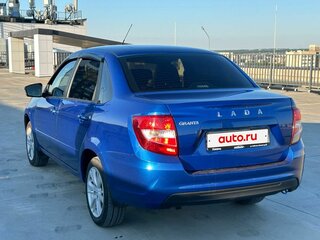 2022 Lada (ВАЗ) Granta I Рестайлинг, синий, 770000 рублей, вид 3