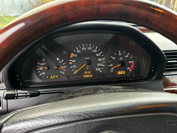 1994 Mercedes-Benz C-Класс 250 I (W202), чёрный, 600000 рублей - вид 15