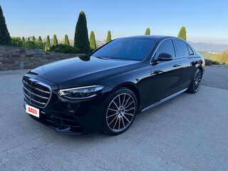 2021 Mercedes-Benz S-Класс 500 4MATIC VII (W223), чёрный, 9800000 рублей, вид 1