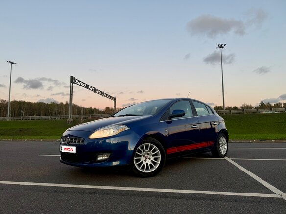 2007 Fiat Bravo II, синий, 455000 рублей - вид 2