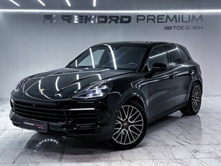 2020 Porsche Cayenne III, чёрный, 7100000 рублей, вид 1