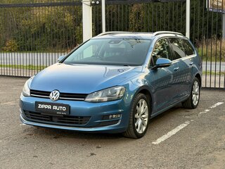 2014 Volkswagen Golf VII, синий, 1489000 рублей, вид 3