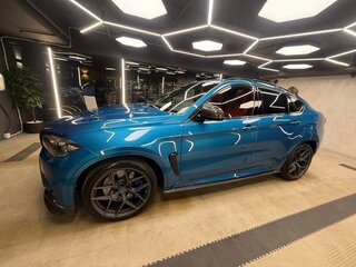 2017 BMW X6 M II (F86), голубой, 3950000 рублей, вид 5