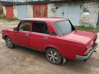 1995 Lada (ВАЗ) 2107, пурпурный, 165000 рублей, вид 3