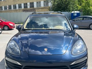 2011 Porsche Cayenne II (958), синий, 2150000 рублей, вид 1
