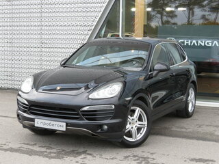 2012 Porsche Cayenne II (958), чёрный, 1895000 рублей, вид 1