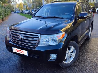 2015 Toyota Land Cruiser 200 Series Рестайлинг 1, чёрный, 5300000 рублей, вид 2