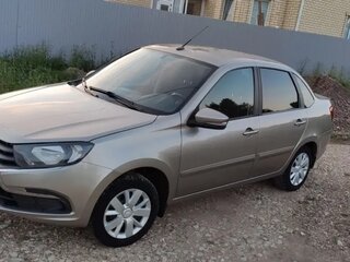 2020 Lada (ВАЗ) Granta I Рестайлинг, серебристый, 650000 рублей, вид 1