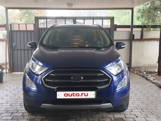 2019 Ford EcoSport II Рестайлинг, синий, 1270000 рублей, вид 2