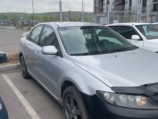 2005 Mazda 6 I (GG) Рестайлинг, серебристый, 335000 рублей, вид 2