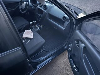 2014 Lada (ВАЗ) Granta I, чёрный, 285000 рублей, вид 4