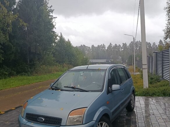 2008 Ford Fusion I Рестайлинг, голубой, 500000 рублей - вид 3