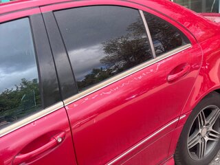 2005 Mercedes-Benz C-Класс 230 II (W203) Рестайлинг, красный, 550000 рублей, вид 5