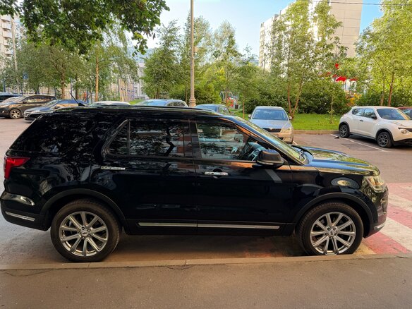 2019 Ford Explorer V Рестайлинг 2, чёрный