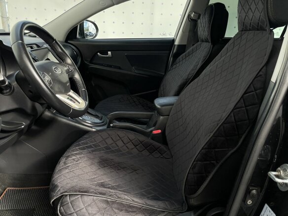2012 Kia Sportage III, чёрный - вид 10