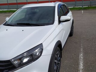 2018 Lada (ВАЗ) Vesta SW Cross I, белый, 950000 рублей, вид 1