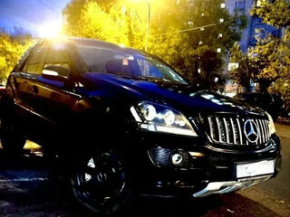 2005 Mercedes-Benz M-Класс 350 II (W164), чёрный, 750000 рублей, вид 2