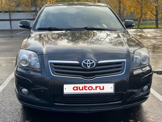 2008 Toyota Avensis II Рестайлинг, чёрный, 950000 рублей, вид 1