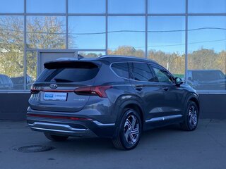 2021 Hyundai Santa Fe IV Рестайлинг, серый, 3369000 рублей, вид 4
