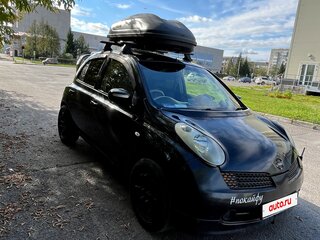 2002 Nissan March III (K12), чёрный, 750000 рублей, вид 2