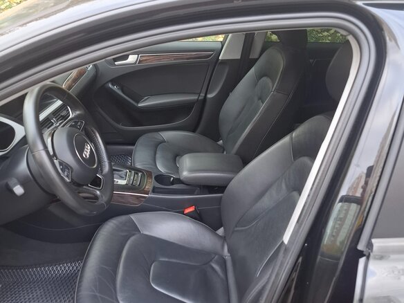 2015 Audi A4 IV (B8) Рестайлинг, чёрный, 1800000 рублей - вид 6