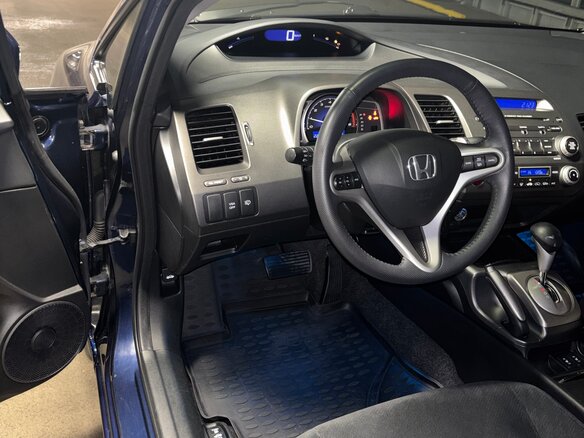 2009 Honda Civic VIII Рестайлинг, синий, 1050000 рублей - вид 18