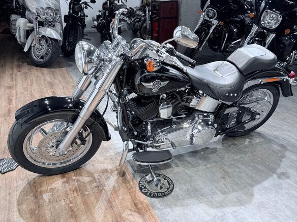 2010 Harley-Davidson Fat Boy, чёрный, 1299000 рублей - вид 9
