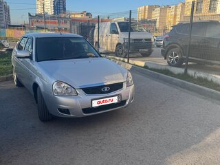 2014 Lada (ВАЗ) Priora I Рестайлинг, серебристый, 520000 рублей, вид 2