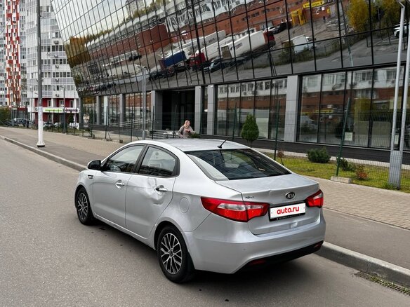 2015 Kia Rio III, серебристый, 480000 рублей - вид 7